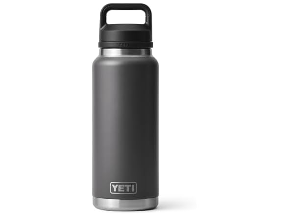 YETI Rambler 36oz Bottle, Charcoal