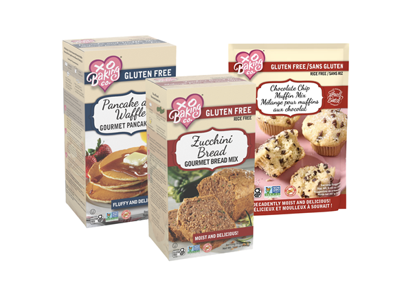 (6pk) XO Baking Gluten-free Mixes Breakfast Favorites