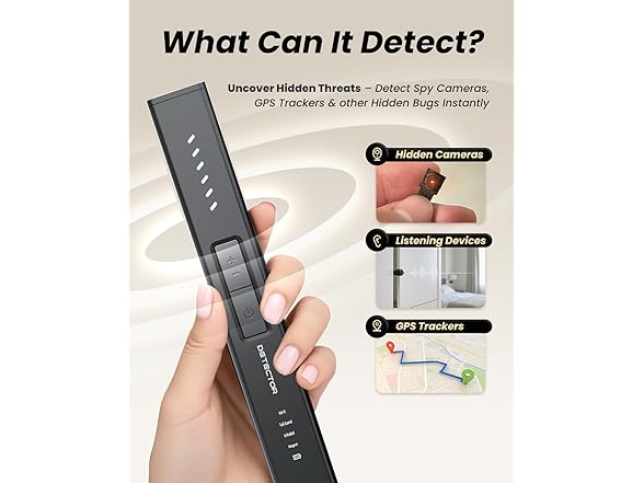 BYDMSC Hidden Camera Detector for Travel