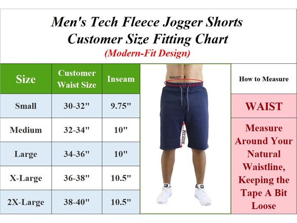 5Pk Mens Classic T/F Jogger Shorts