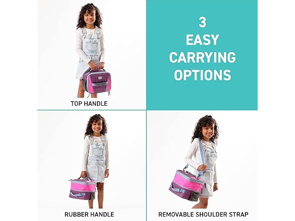 Fit+Fresh Lincoln Woods Adult Insulated Lunch Bag