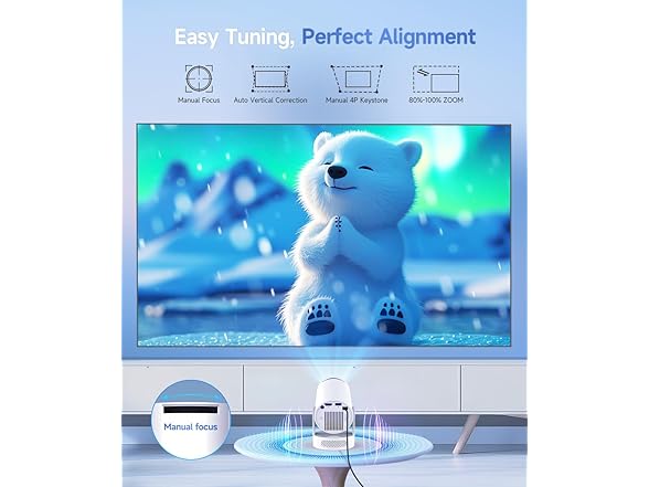 Magcubic BC587625050042 Projector HY300Pro+ Android Wh