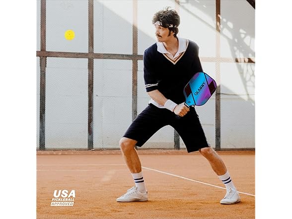 (4 Pack) OLANNY Graphite Pickleball Paddles Set