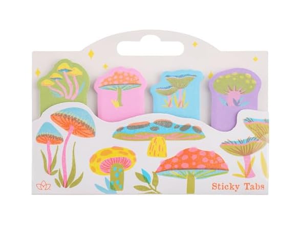 Karma, 100 Sticky Paper Tabs Mushrooms