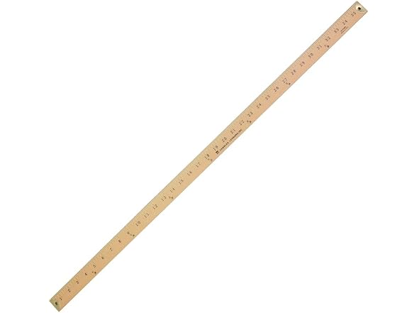 Charles Leonard Metal Edged Yardstick