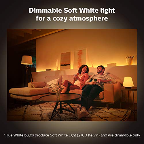 Philips Hue White 2-pk A19 LED Smart Bulbs - Gallery 12