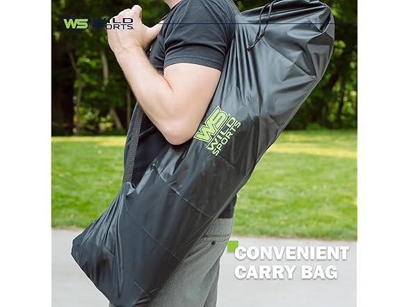 Wild Sports 10’ Driveway-Size Pickleball Net Set