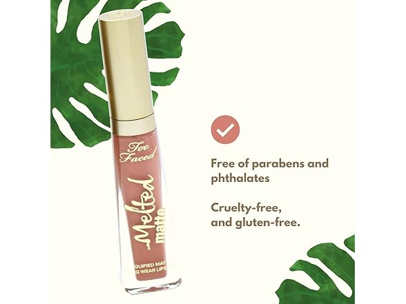 2PK Too Faced Melted Matte Liquified Lipstick, Sell out