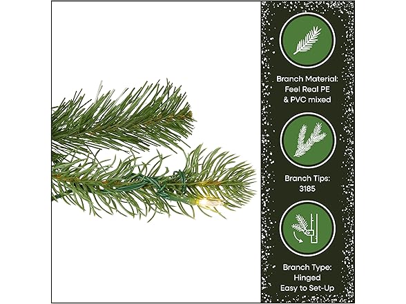 National Tree Company 9' Pre-Lit Downswept Douglas Fir Artificial Christmas Tree