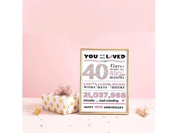 ATTLVV Happy 40th Anniversary Cards
