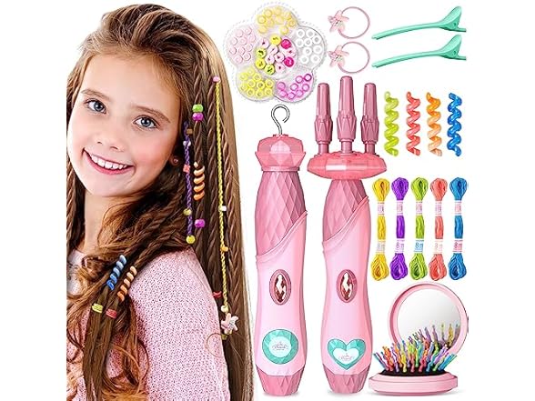 Geyiie DIY Hair Braiding Playset