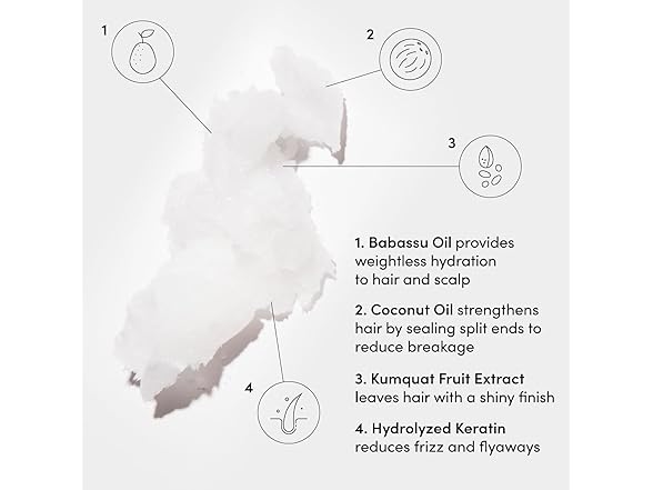 OUAI Hydrating Hair Conditioner Refil