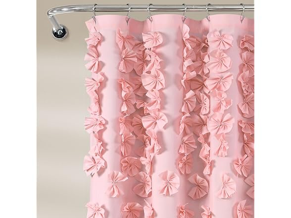 Lush Decor Riley Shower Curtain, 72" W x 72" L