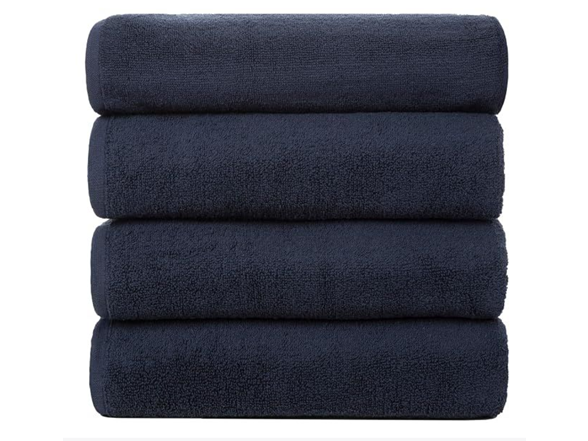 Pleasant Home 4 Pack Bath Towels Set 28” x 55”