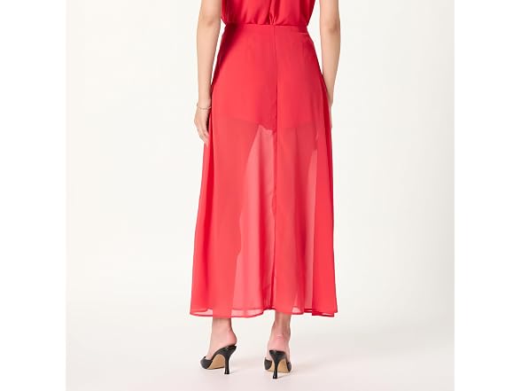 The Drop Women Dierdre Sheer Maxi Skirt