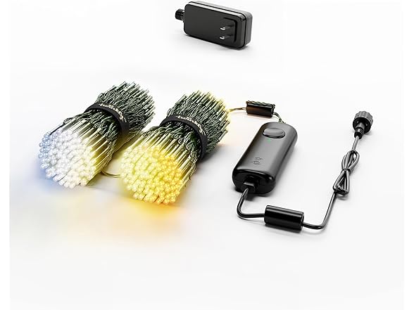 Twinkly Strings 400 White LED, Light String Outdoor Indoor