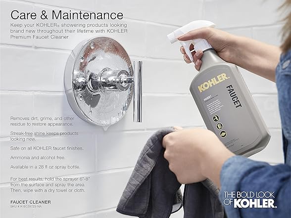 Kohler Radiate Multifunction Showerhead, Polished Chrome