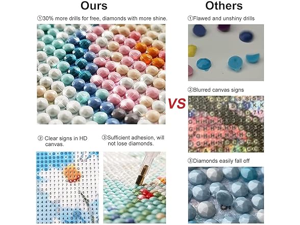 XWJJ Diamond Painting Mountain Kit