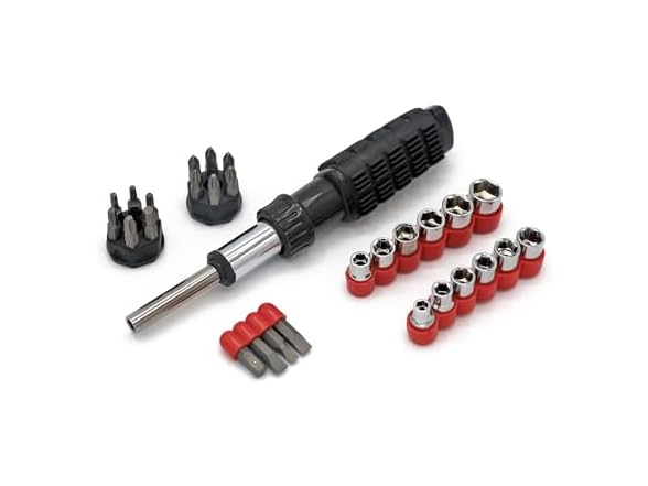 ULTRA STEEL TS02265J-1 34 PC RATCHET S/D BITS &