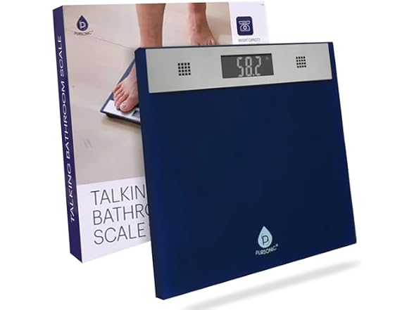 Pursonic Talking Bathroom Scale (1 or 2pk)