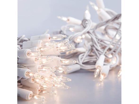 612 Vermont 100 Clear Christmas Lights