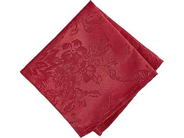 Elrene Poinsettia Cloth Napkins Set of 4