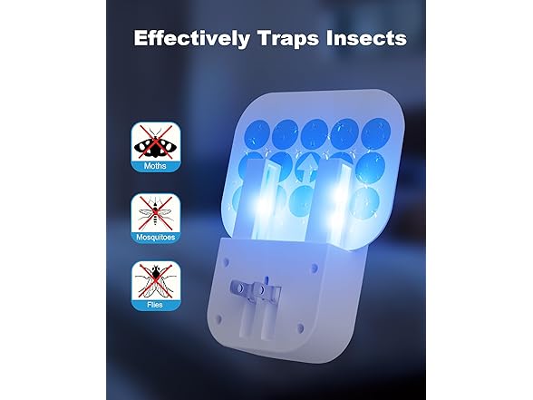 Indoor Plug-in Bug Catcher 4 Pack