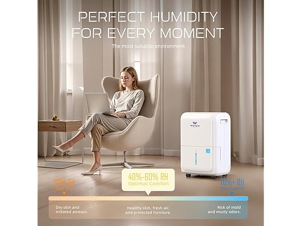 Wellsle Wellsle Energy Star Certified 52 Pint De