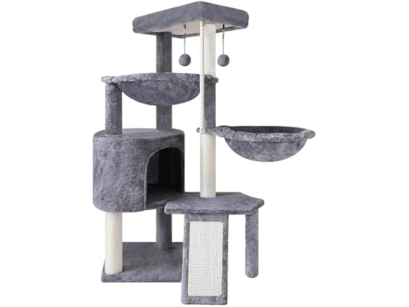 Xin Three Layer Cat Tree with Cat Condo