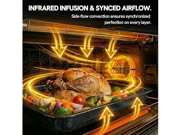 VAL CUCINA air fryer toaster oven