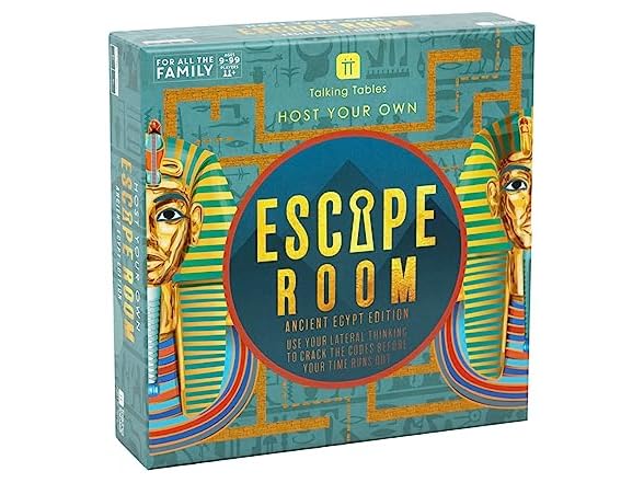 Talking Tables Egyptian Theme Escape Room Game