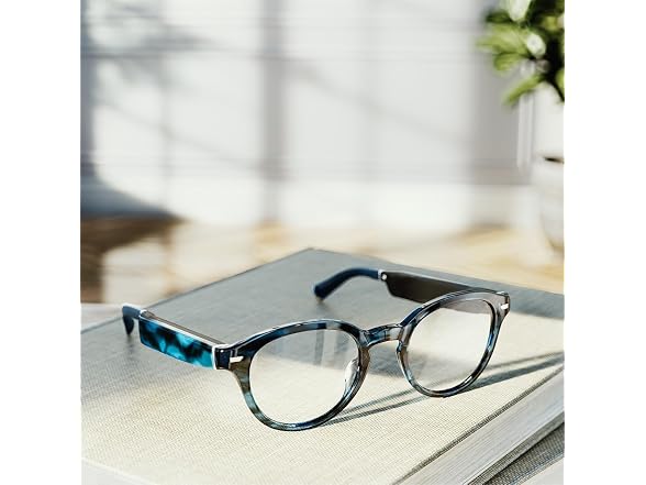(NEW) Amazon Echo Frames Smart glasses with Alexa - Round frames in Blue Tortoise