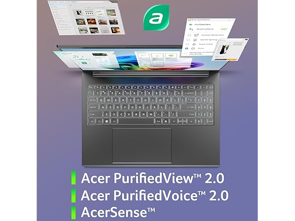 Acer Aspire 16 AI Copilot+ Laptop