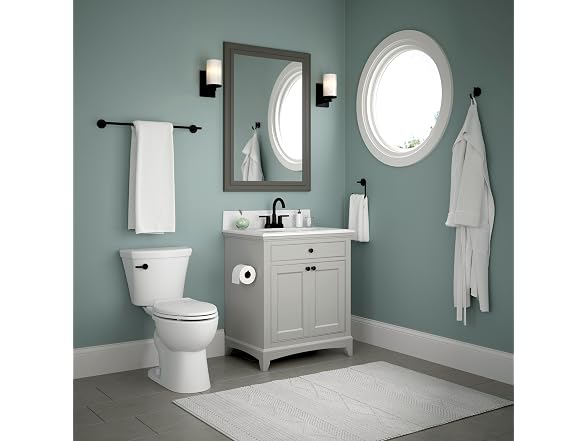Delta 759460-BL Delta Hand Towel Holder Matte Black