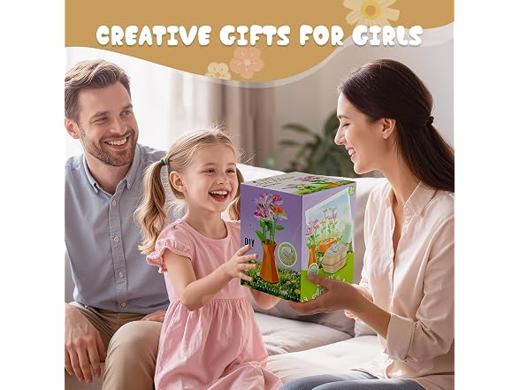 Scvcid DIY Flower Craft Kits