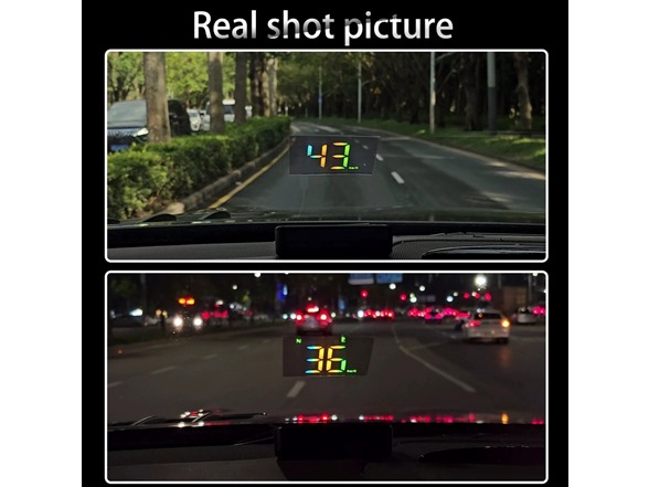 Head-Up Speedometer Display