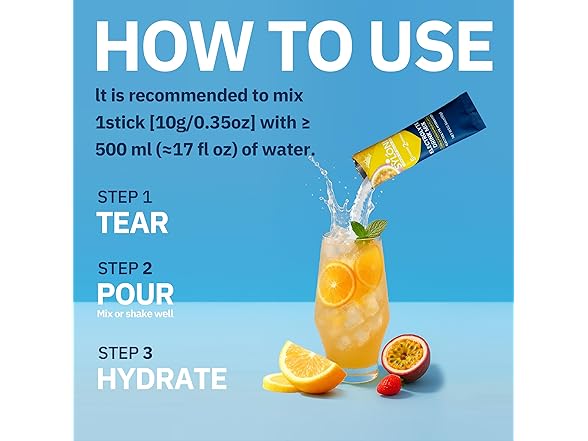 Electrolytes Powder Packets (0.36 oz*20)