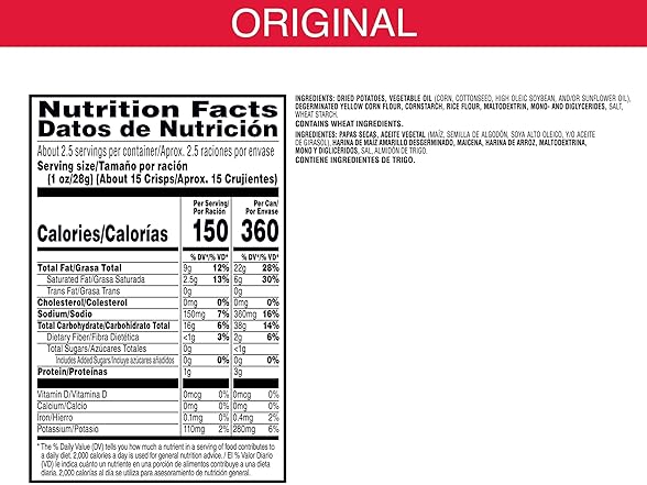 1CT Pringles Potato Crisps Chips, 2.3 oz.