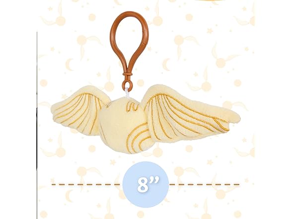 Harry Potter Golden Snitch Plush Clip On