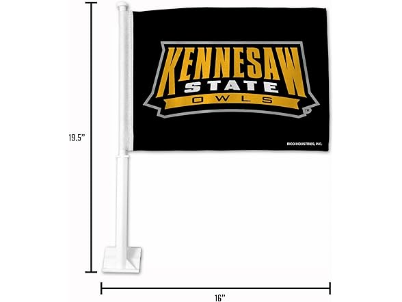 PIONEERS Double Sided Car Flag