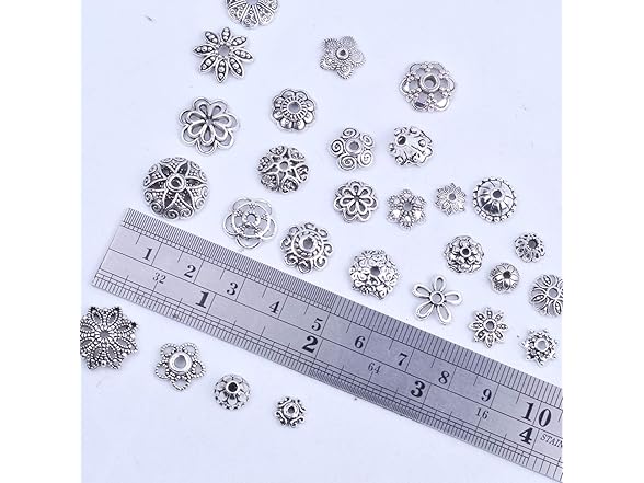 Jdesun 120g Bead Caps with Storage Box