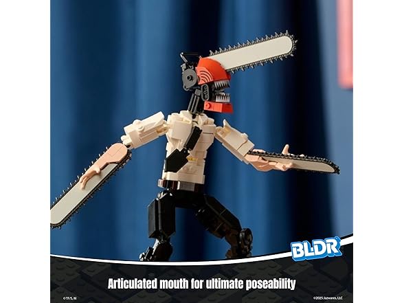 BLDR Chainsaw Man Buildable Action Figure Set