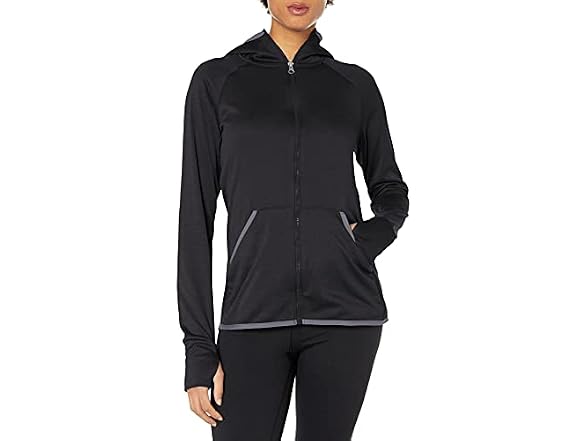 Hanes Women (S) Sport Hoodie Black Heather