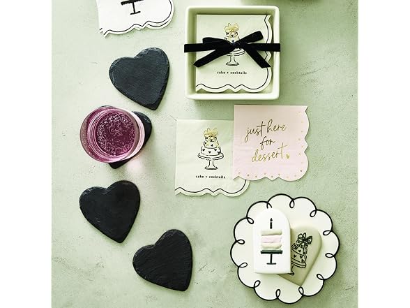 Santa Barbara Design Studios Coasters - Heart-Shaped