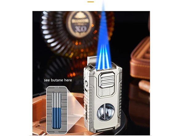 5-in-1 Lighter with Cigar Cutter