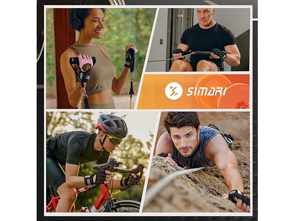 SIMARI Breathable Workout Gloves