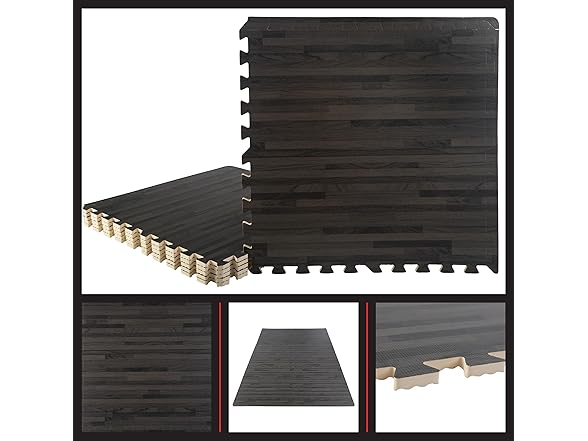 Foam Floor Tiles - 24sqft Interlocking