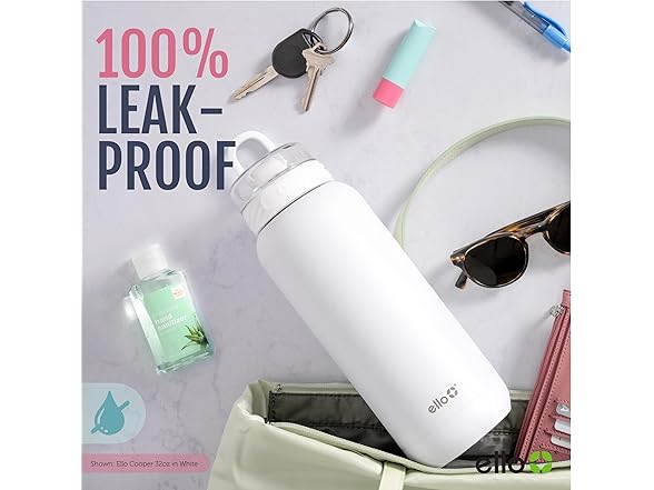 Ello Cooper Bottle, 32 oz, Sage