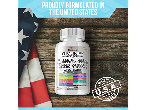 Quercetin, Zinc, Vitamin C, Supplement