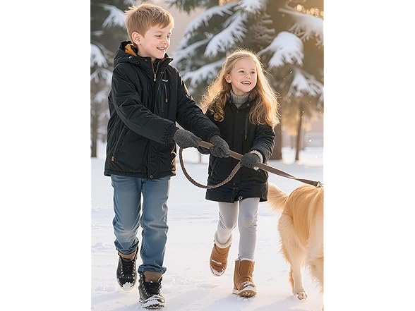 24 Pack Kids Stretchy Winter Gloves